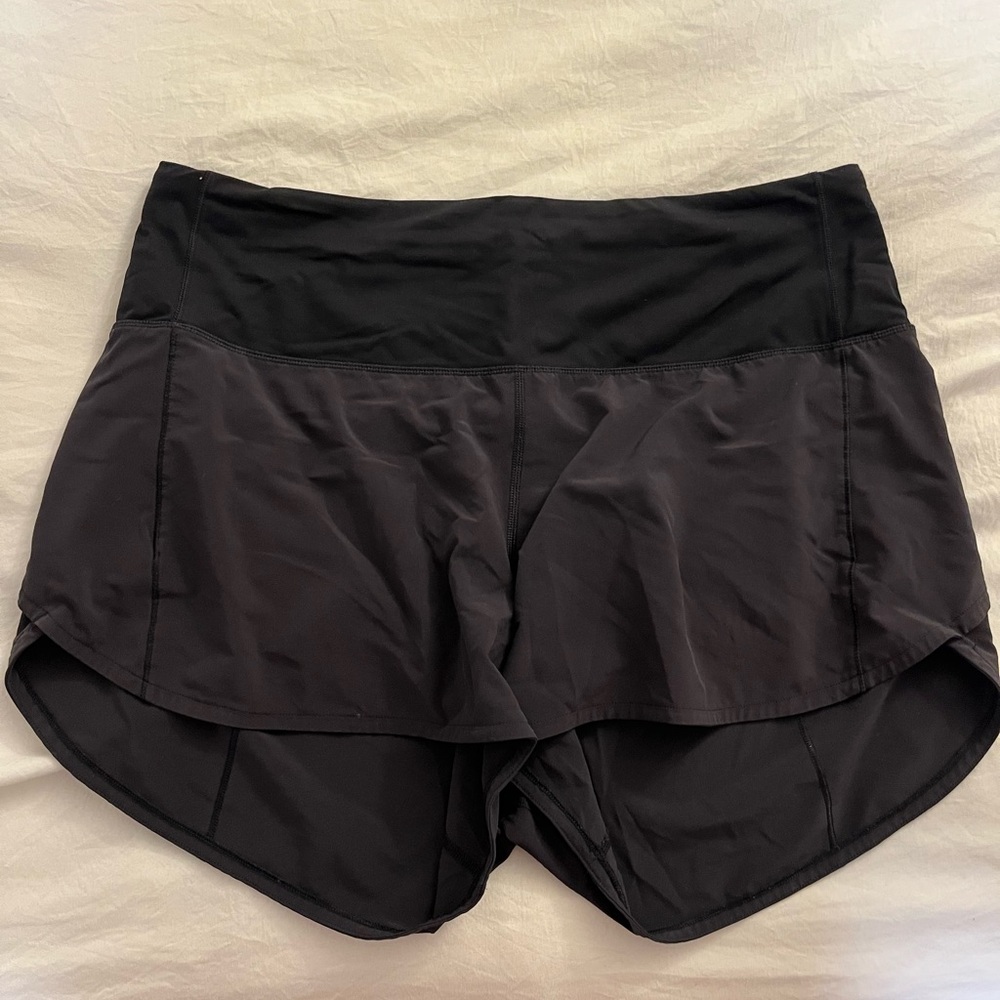 Lululemon high rise shorts